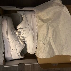 Nike White Low-Top Sneakers